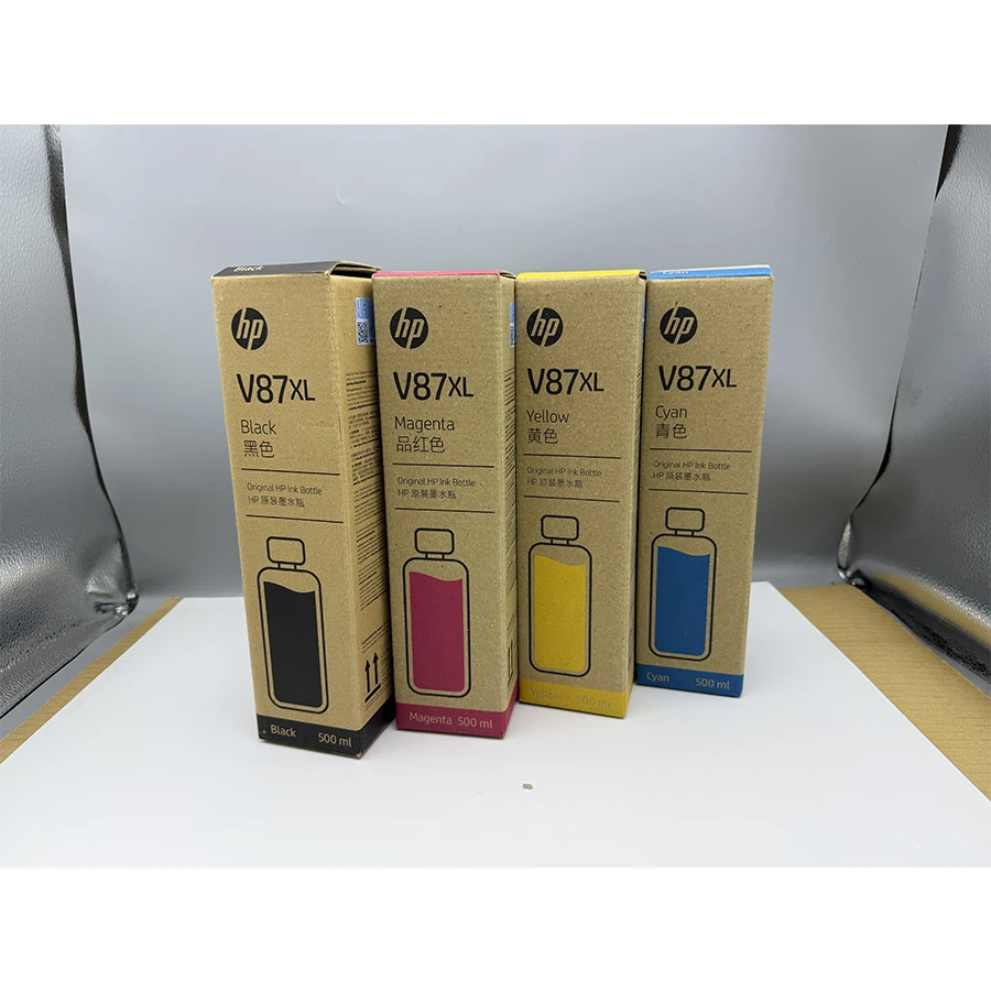 for  HP Original Ink V87XL with supply ink K/C/M/Y HP T908 Plotter 500ML cartridge
