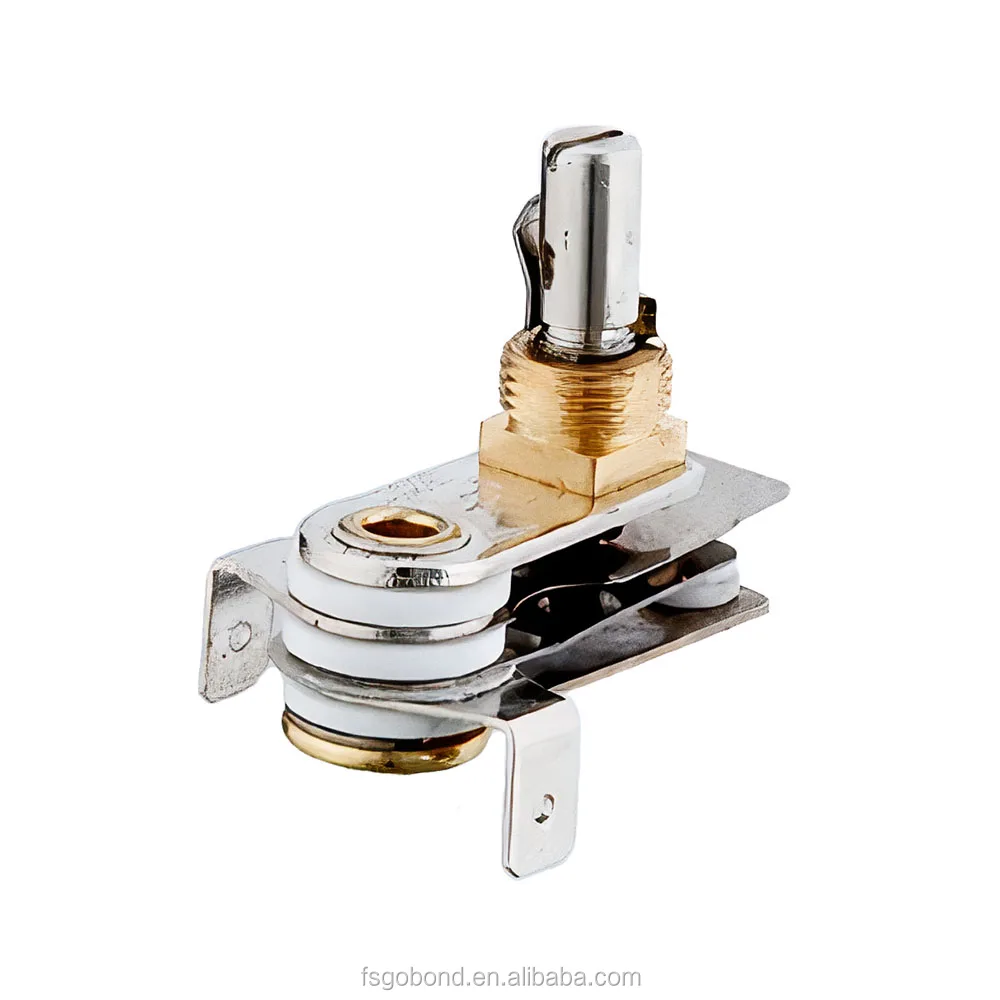 
Home appliance AC250V 10A adjustable bimetallic thermostat for electric irons 