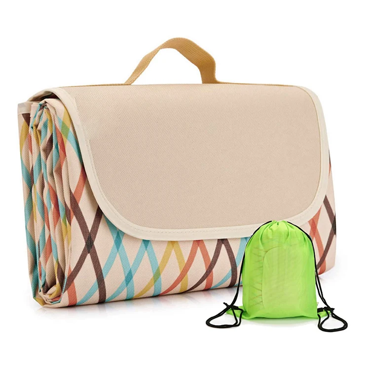 YASEN Picnic Blanket Waterproof Sand Proof Durable Oxford Folding Extra Large Picnic Mat For Outdoor Travel Beach Lawn Park