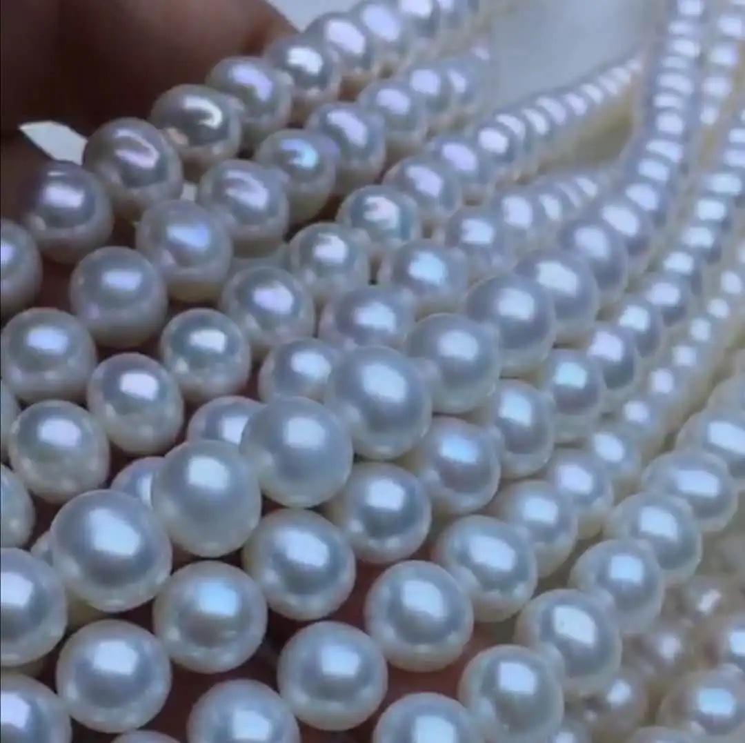 8-9mm off round freshwater pearl loose pearls wholesale natural pearls for making jewelry