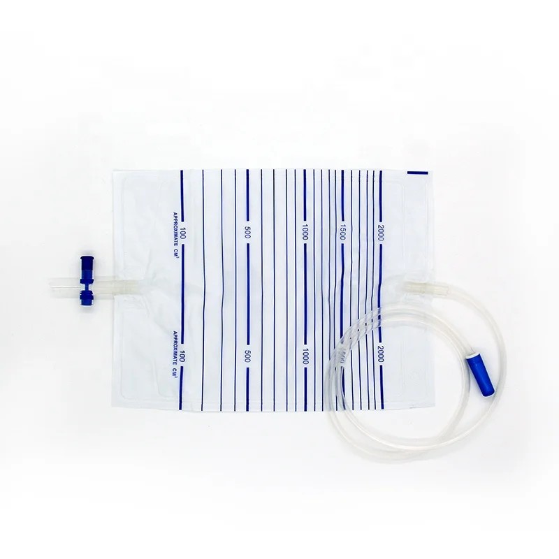 2021 Hot Sale Urine Bag Disposable Medical Urinal Drainage Bag  Travel Urine Collector Bag for Men and Women