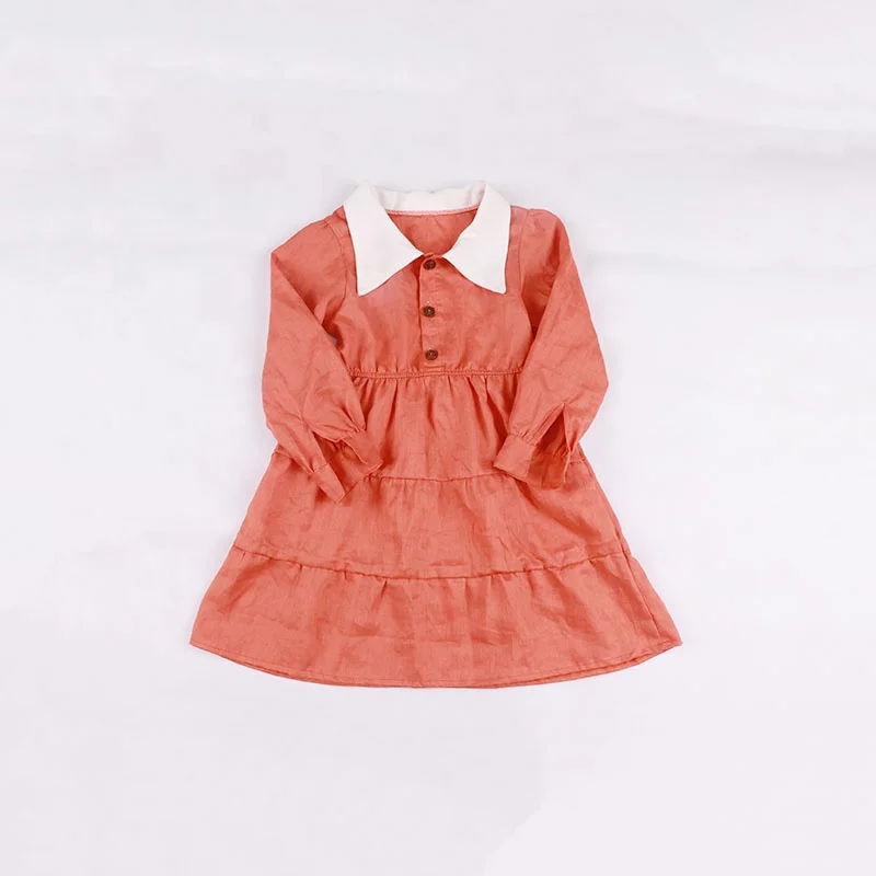 casual dresses for girls kids teenage fall clothing full sleeves smocked dress child girls summer party dresses