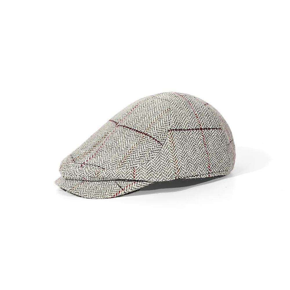 Winter Wear Check Mens Classic Vintage Newsboy Flat Gatsby Caps Ivy Cabbie Driving Winter Hat Beret
