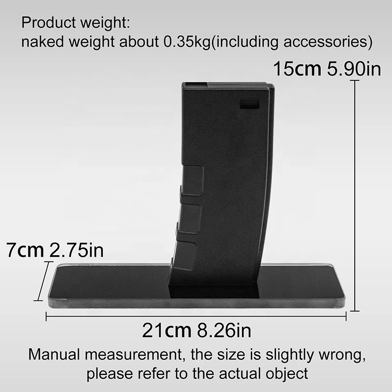 ABS AR Decorative Mag Hunting Accessories AEG Display Stand For M4 Tactical Gear
