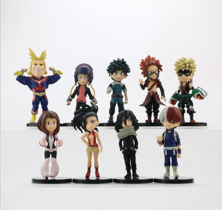Hot Sale My Hero Academiaction Figures Green Valley Idakubaku Katsuji Booming Frozen Anime Doll Decoration Model