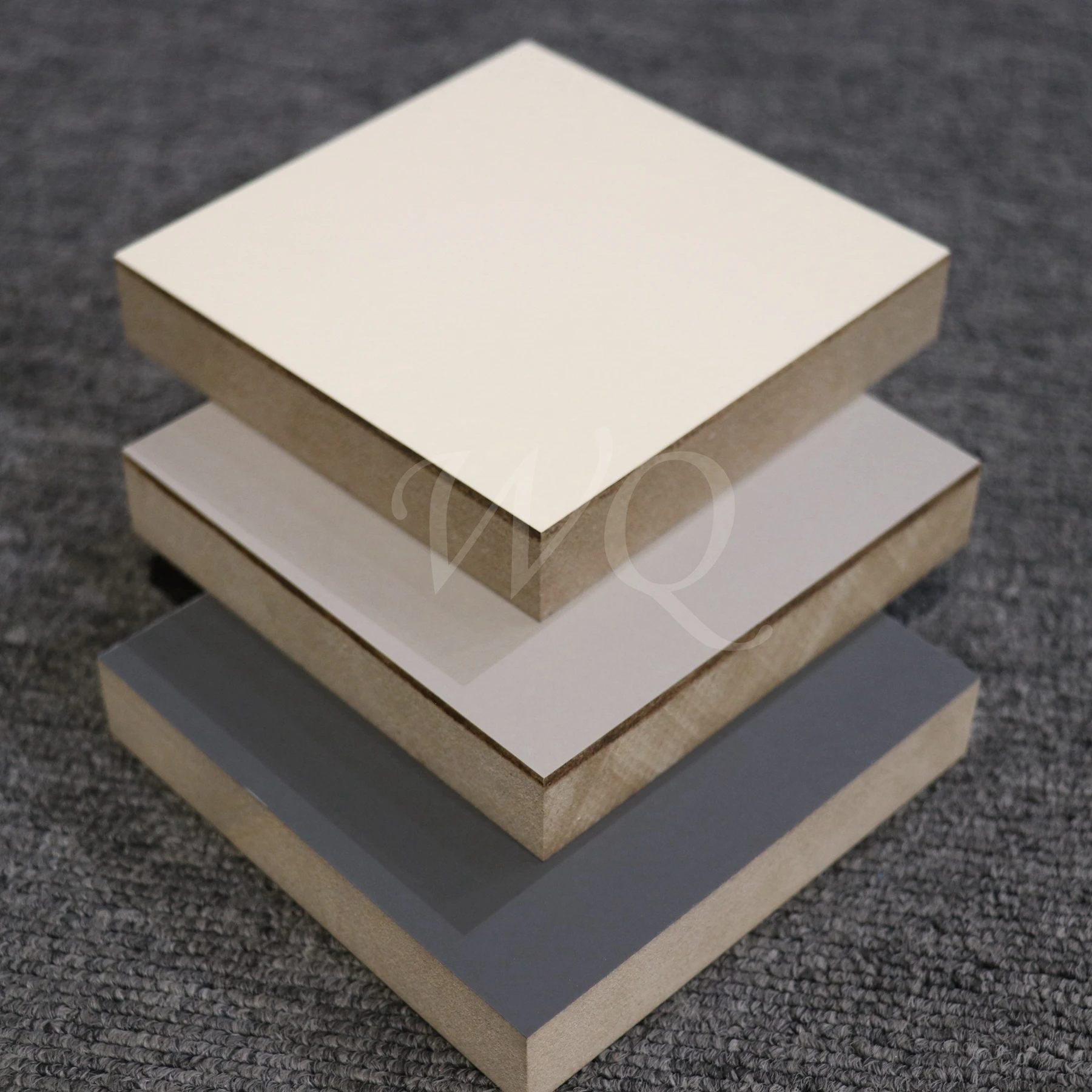 WQ Super Matt UV Soft Touch Laminated  MDF Sheet for Wardrobe