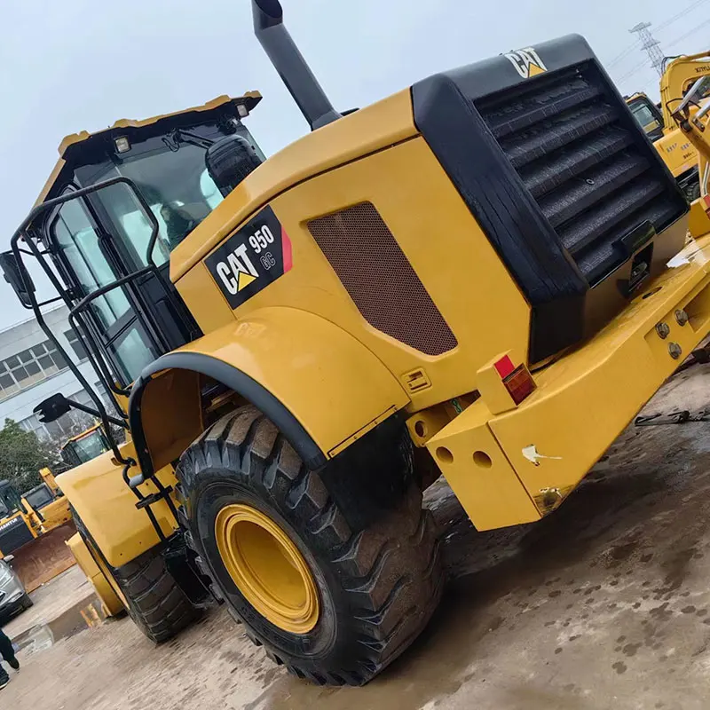 Колесный погрузчик Подержанный Caterpillar CAT 950GC Подержанные колесные погрузчики 966H по низкой цене Лидер продаж
