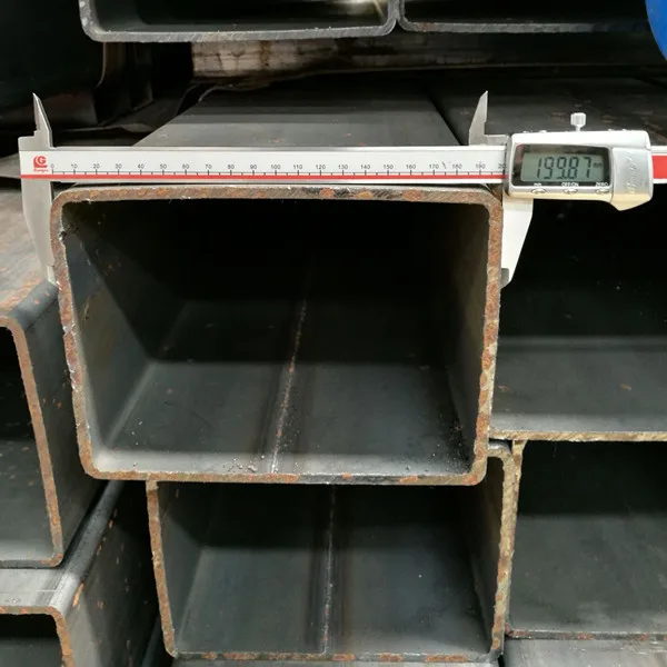 Rectangular & Square Carbon Steel Tube Cold Rolled Hollow Section Structure Steel Pipe 150X100 200X100 HSS RHS SHS