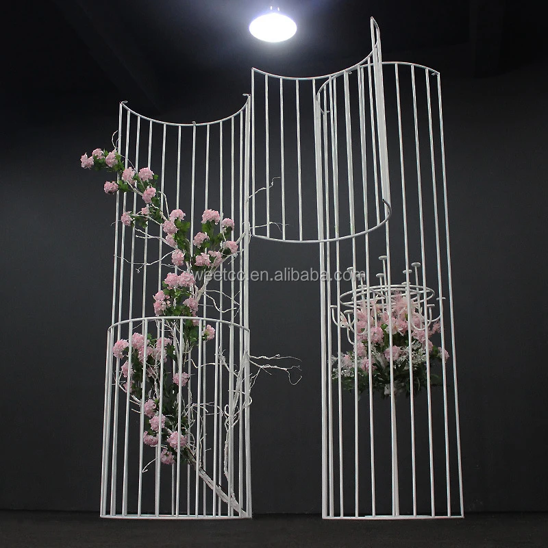 Godd качественное свадебное украшение для сцены Свадебный металлический фон арка продажи