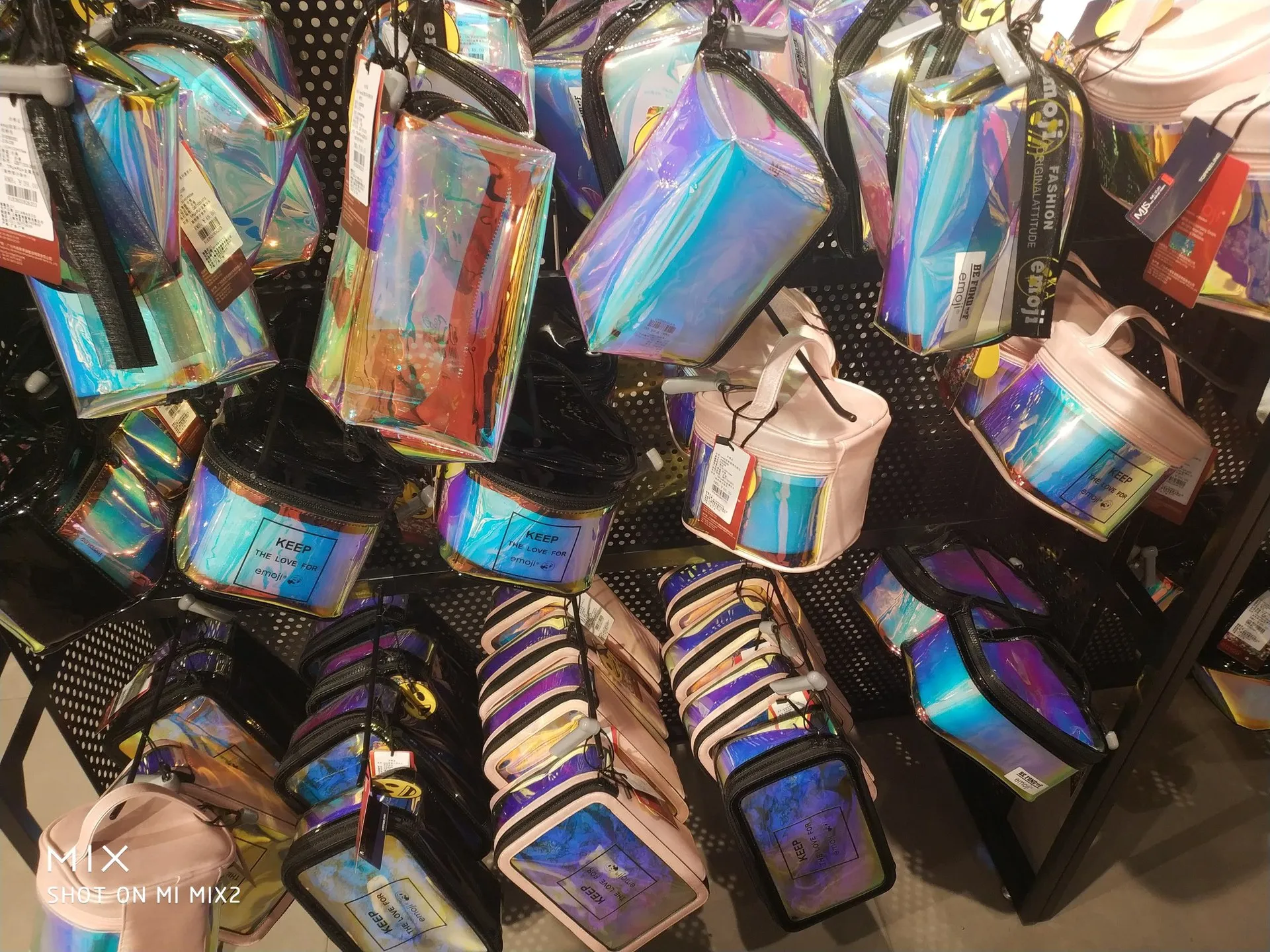 Soft Holographic Rainbow Pvc Leather Transparent Plastic Material for Lady Shoes And Bags