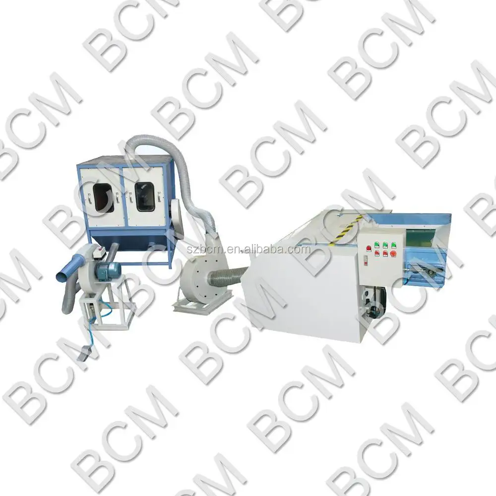 Best price of ball fiber and pillow filling line BC1002 + BC503 + BC1003-S + BC502