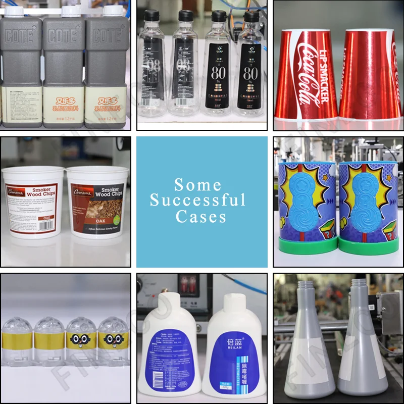 FK616 Glass Jar Sticker Square Soap Detergent Water Bottle Semi Automatic Cans Lighter Round Bottle Labeling Machine