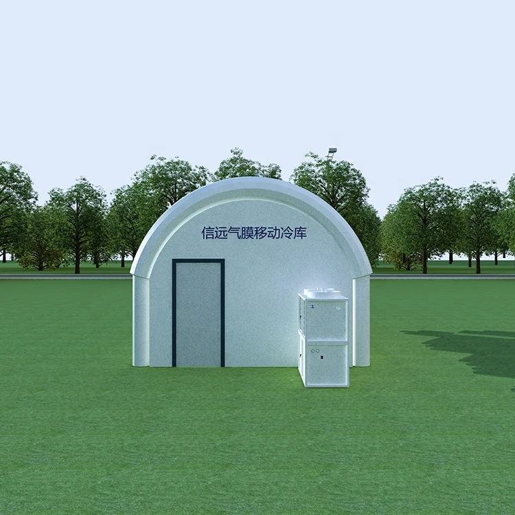 High quality Inflatable membrane for mobile cold storage Fresh flowers and plants preservation warehouse
