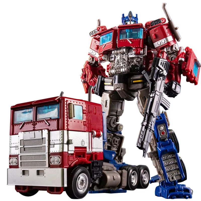Innsfash Transformation Toys Robot Car Alloy Commander Optims Prima Action Figure Movie Series Children Birthday Gift