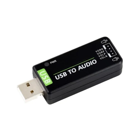Звуковая карта USB без драйвера для Raspberry Pi /