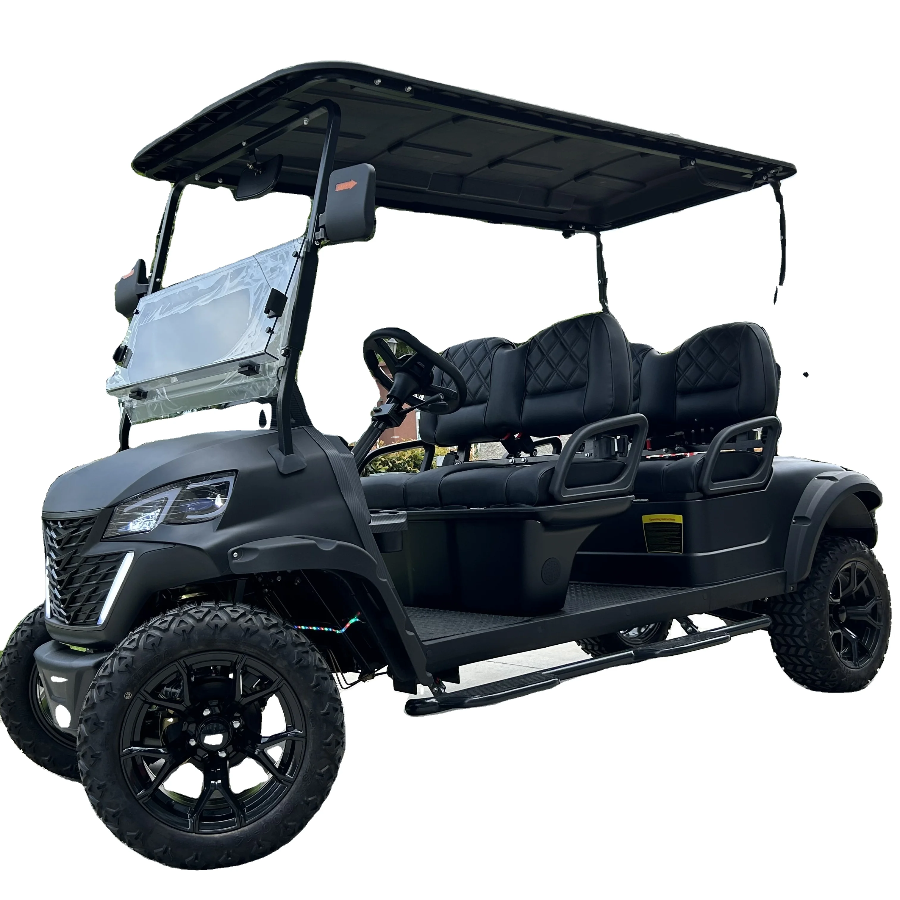 Electric Fast Steel Golf Carts 72v Ac SystemElectric Golf Car Car