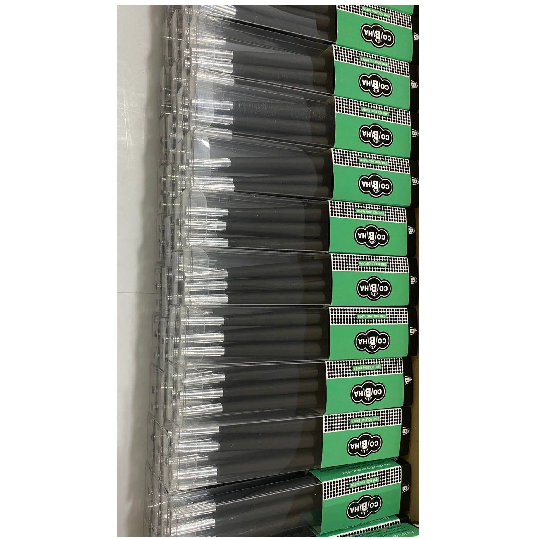 OEM Logo Fashion Black hemp Rolling Cones