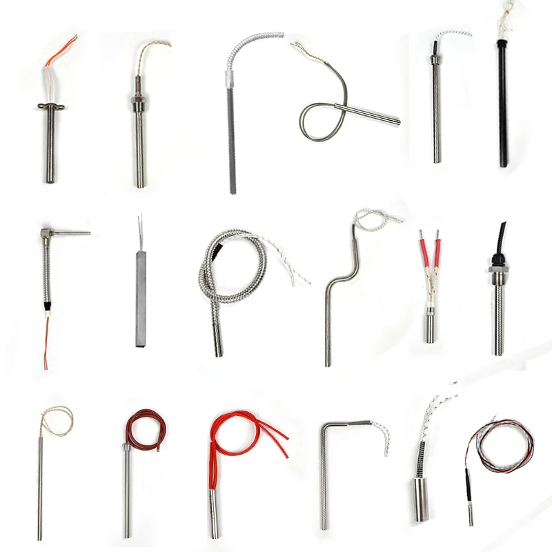 BRIGHT 220V 1Kw Custom Industrial Resistance Stainless Steel L Shape Cartridge Heater For Packaging Machine