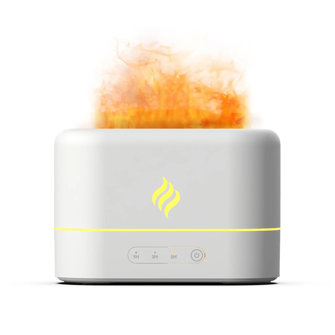 Simulation Flame Mist Humidifier Usb Aroma Diffuser Flame Night Light Aromatherapy Diffuser 3d Flame Fragrance Diffuser