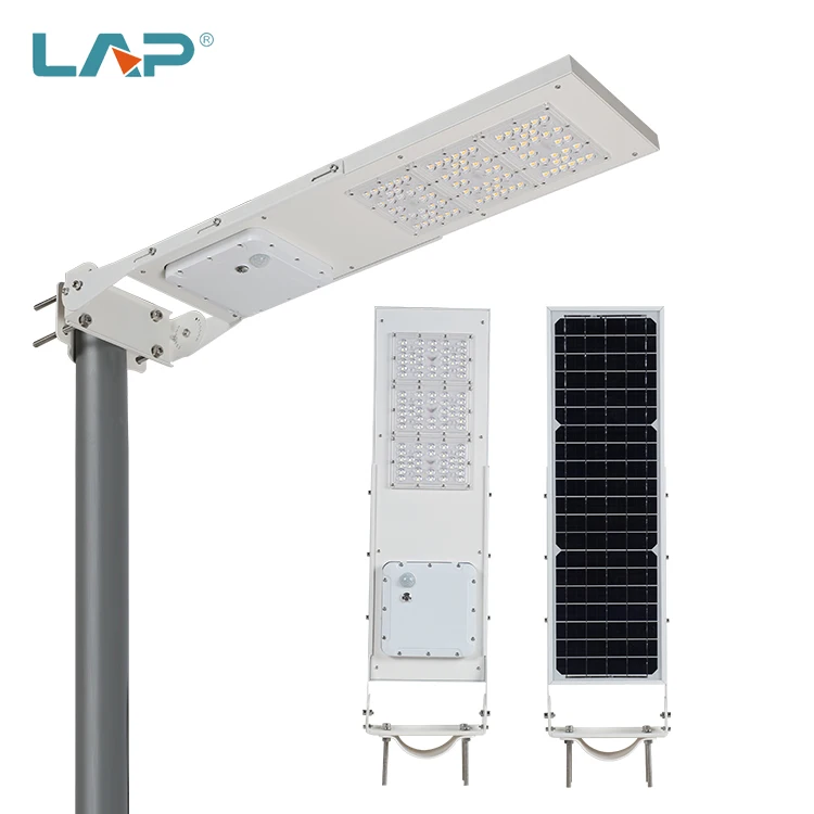 LAP New Cheap High Power Ip65 Outdoor Rainproof Integrated 15w 30w All In One Solar LED Street Light
