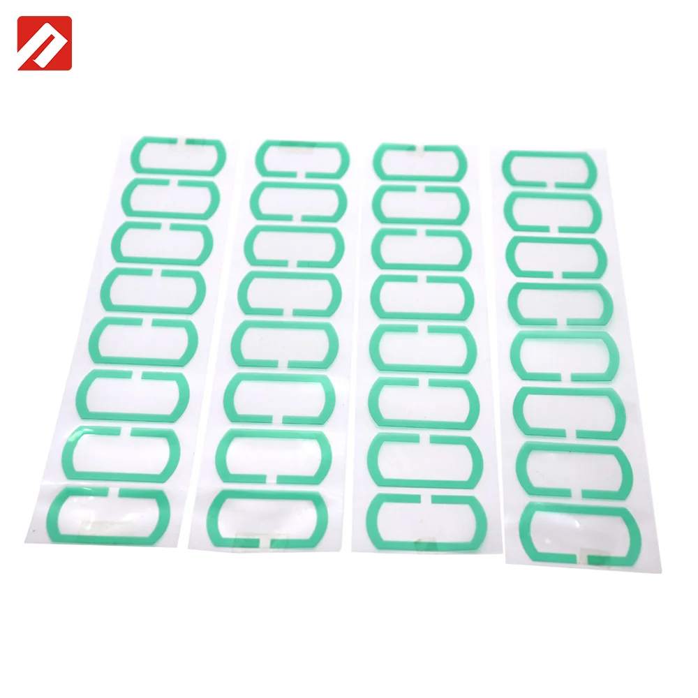 Green Color Die Cutting Adhesive Die Cut Green Pet Tape Explosion-proof and high temperature resistant PET battery die-cutting