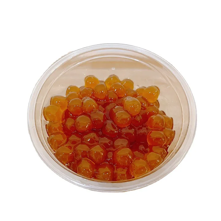 Золотисто-коричневый жемчуг Tapioca для Пузырькового чая, жемчужный молочный чай, Топпинг 1 кг, халяльный вакуумный мешок, мяч, оптовая продажа, молочный чай