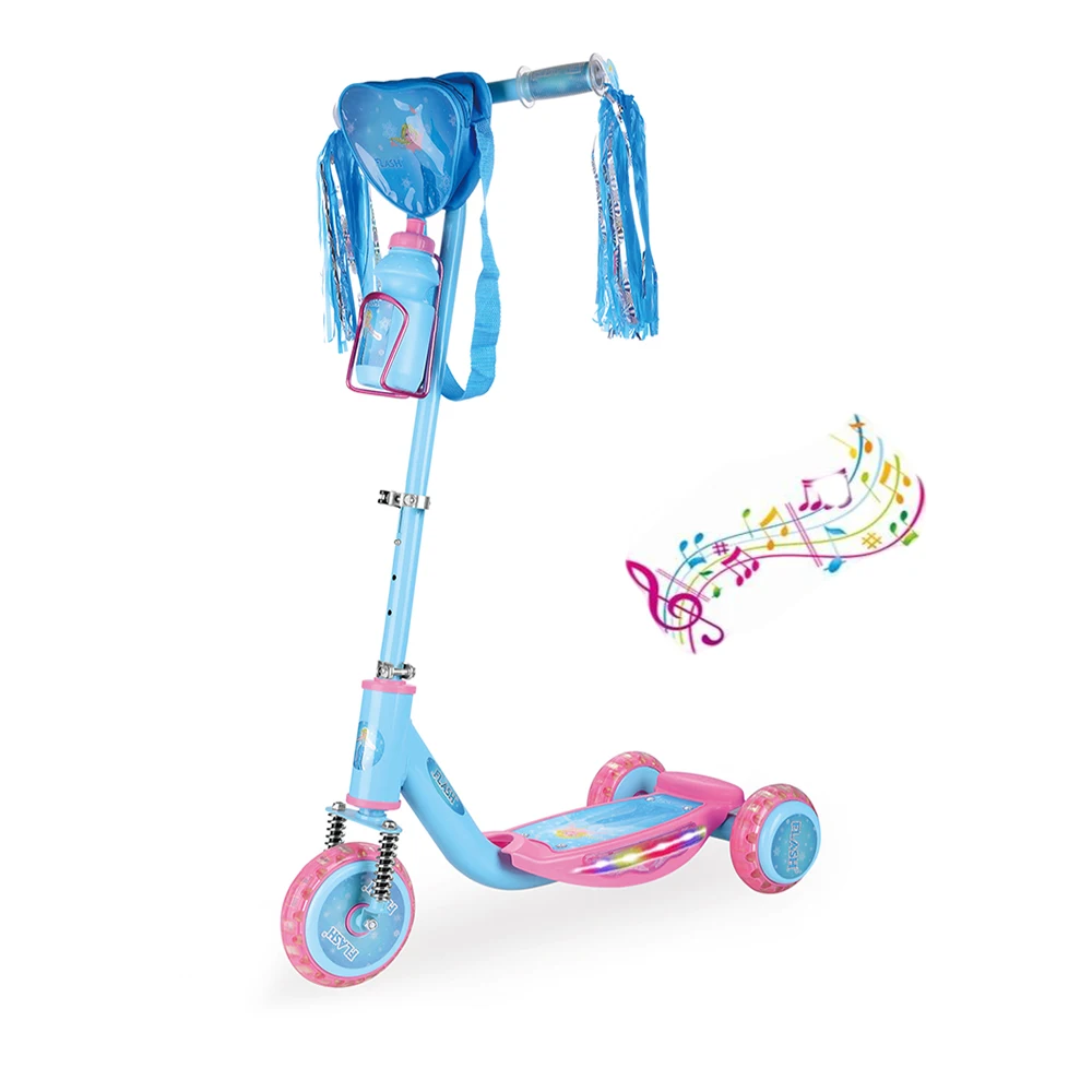 Newest Style Children Scooter Manufacturers 3 Wheel Trick Scooter for Kids Use