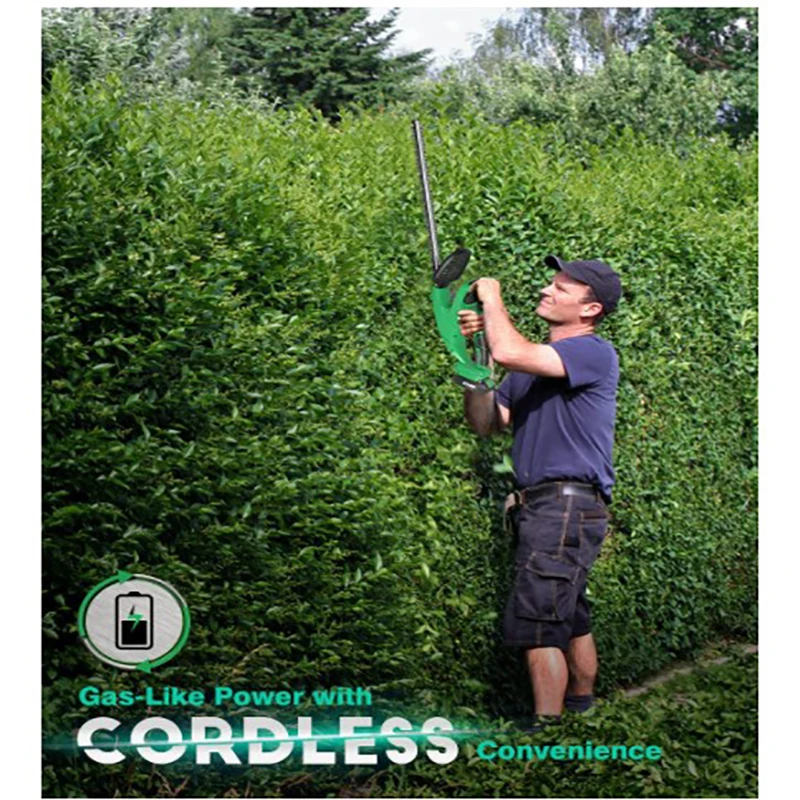 China Garden Tool Cordless Electric Power Hedge Brush Cutter Trimmer