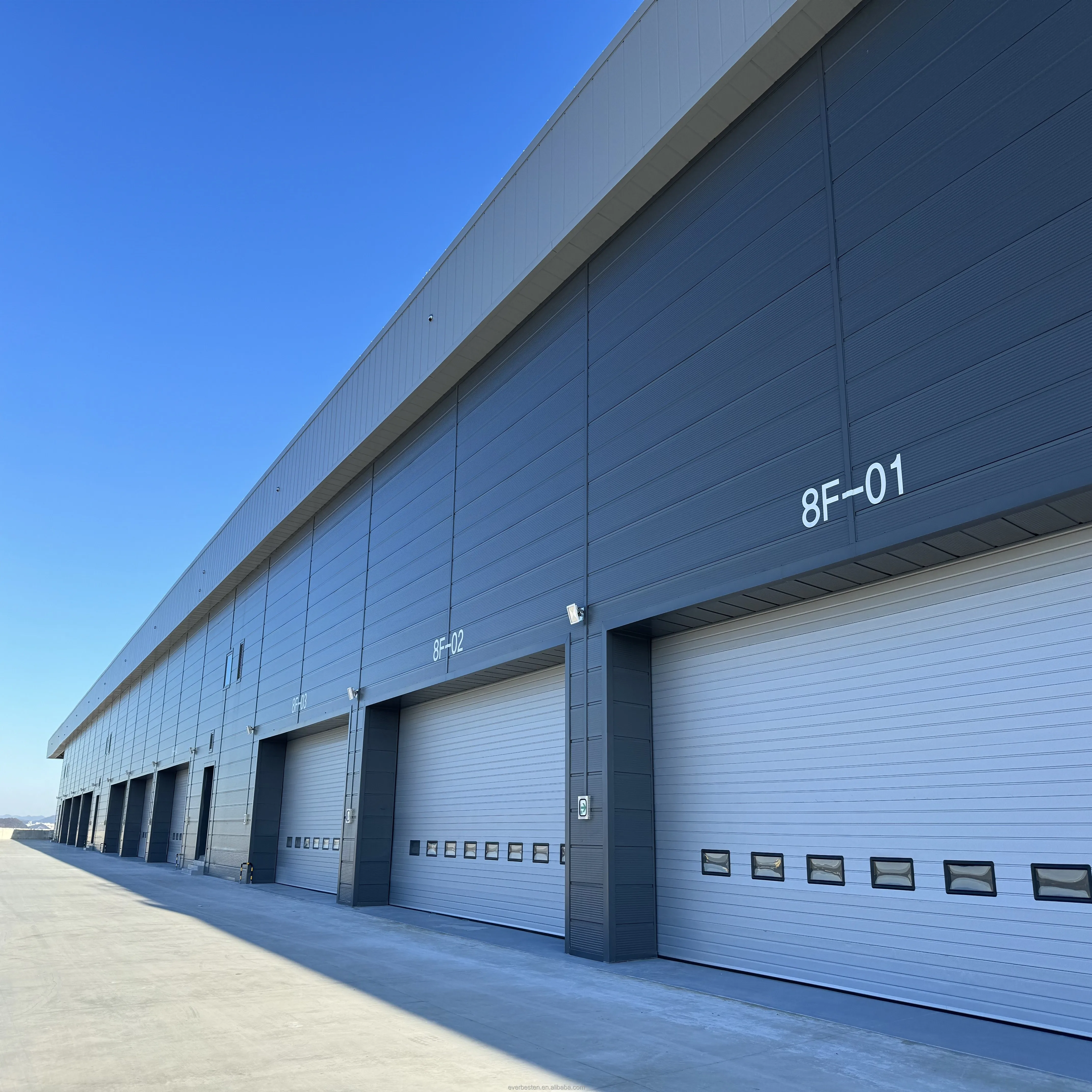 Best Price Automatic Industrial Lift Warehouse Sectional Overhead Sectional Door for Factory