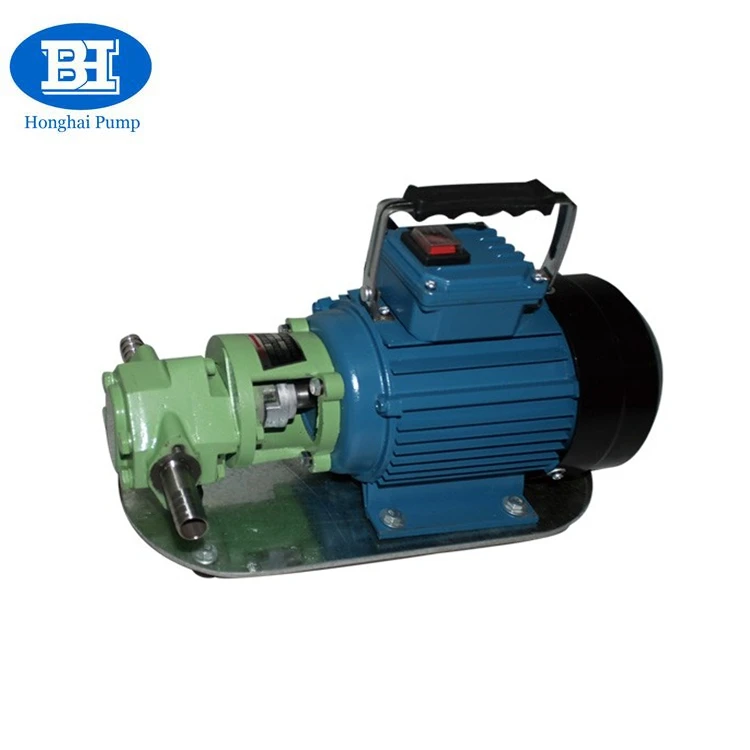 WCB 100l/min Electric Portable single phase gasoline Diesel Fuel Gear Oil Transfer Pump