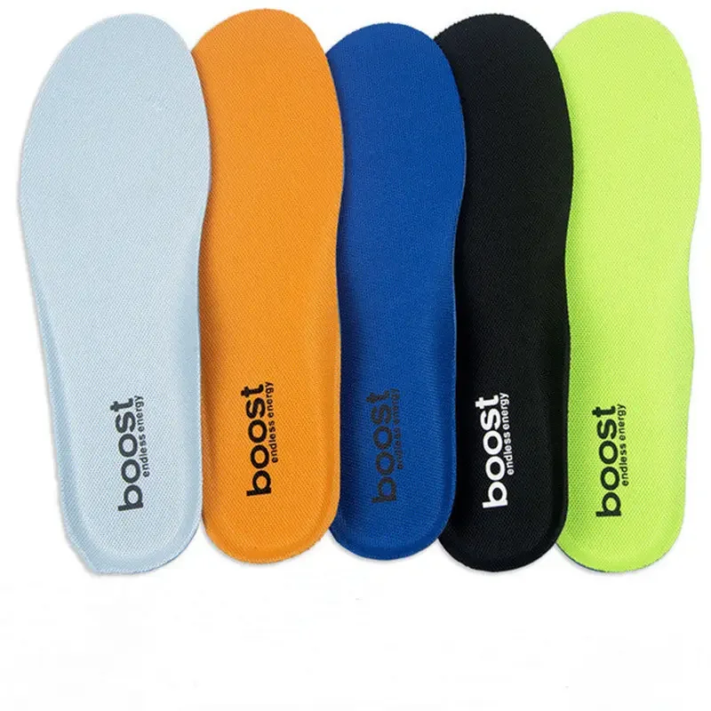Hot Selling Shock Absorption&Breathable Sport Shoe Insert Insoles Unisex Arch Support Insoles for Sneakers Boots