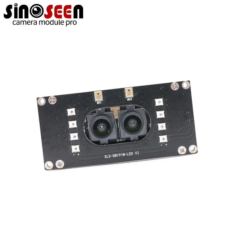 1MP 720P 30FPS Dual Lens Binocular USB Camera Module With GalaxyCore CMOS Sensor GC1064