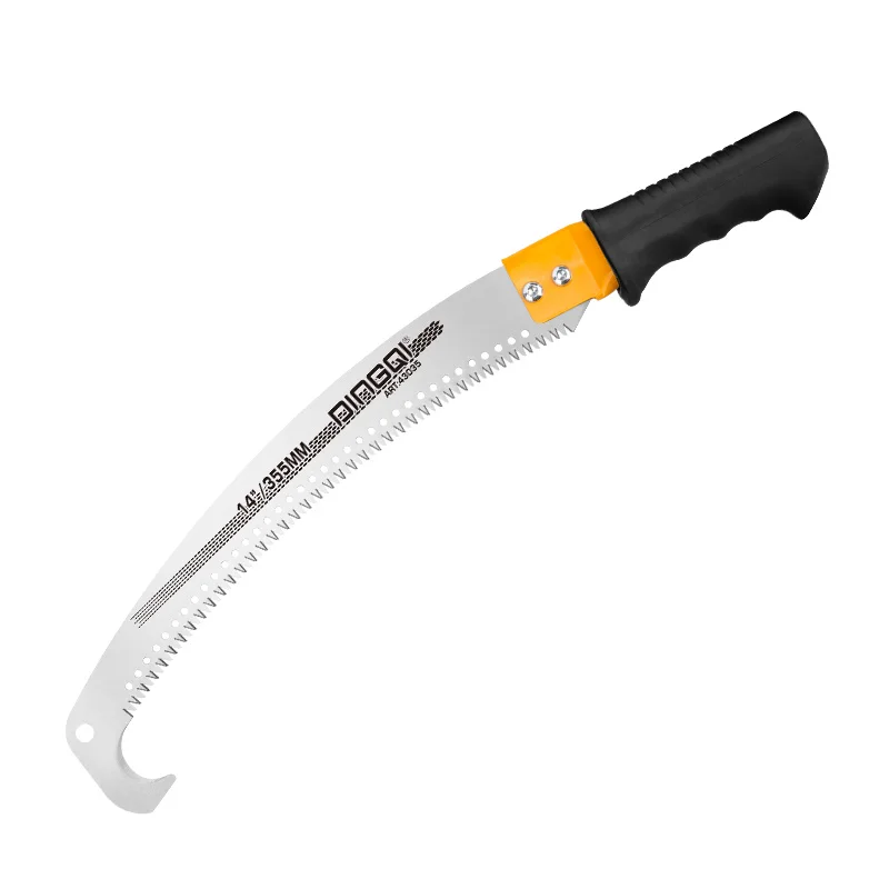 DingQi 355MM Plastic Handle Garden Pruning Hand Saw