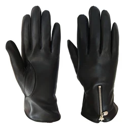 BSCI Manufacturer Custom Touch Screen Sheepskin Men Best Leather Gloves For Winter