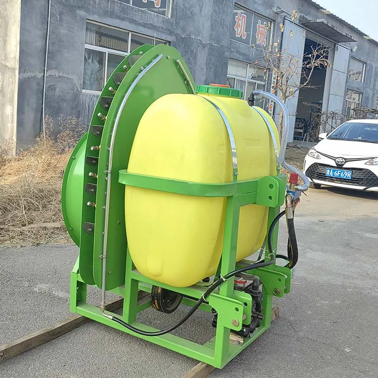 Fog machine tractor mounted PTO driven diaphragm pump orchard sprayer hanging air sprayer