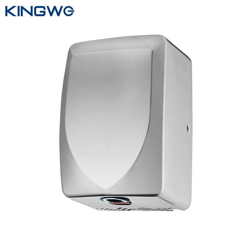 High Speed Classic Handdryers Stainless Steel Electric Industrial Hand Dryer With UVC LED Lamp