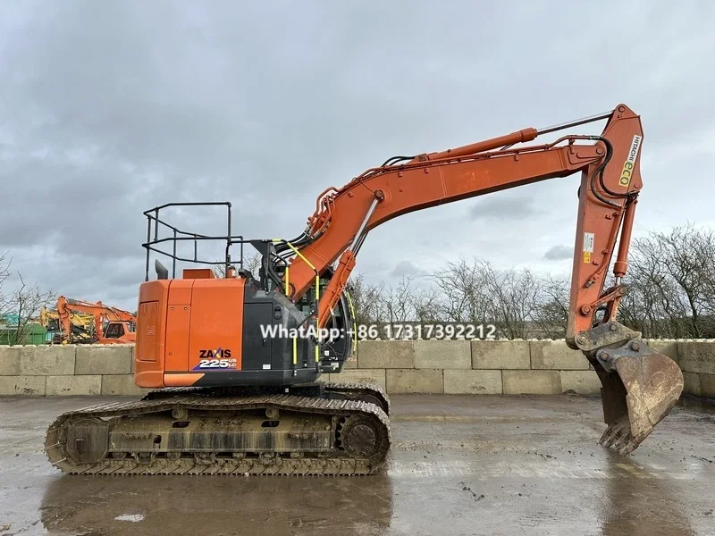 High quality original Hitachi Zx225USLC-6 used excavator Crawler excavator used Hitachi excavator