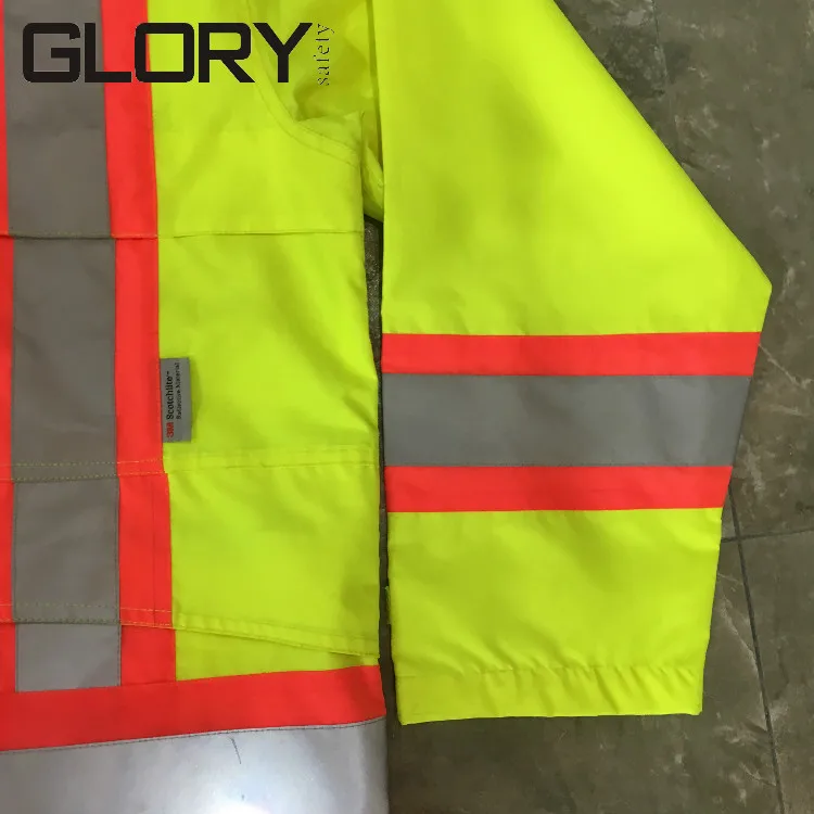 Водонепроницаемый защитный дождевик со светоотражающей лентой оптом