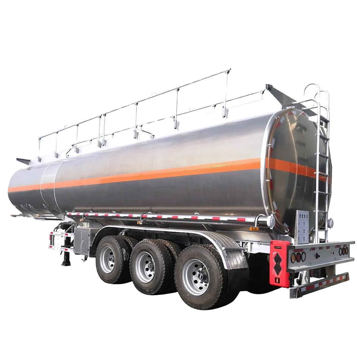 China Manufacture 3 Axles 50000 liters Carbon Steel Aluminum Diesel Tank Fuel Tanker Semi Trailer With Fascinating Price