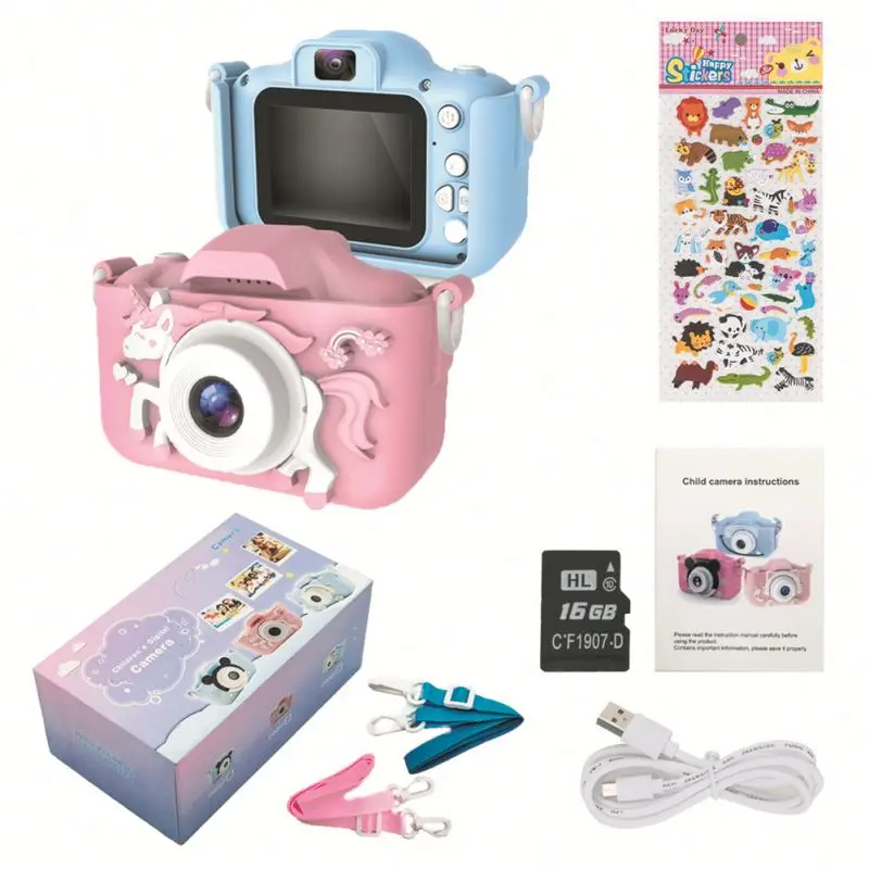 Kids Camera Mini HD Screen 1080P Projection Video Camera Toys Children Baby Gifts Birthday Digital Kids Camera For Kids