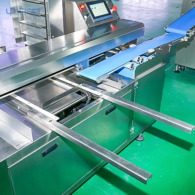 French bread and pastry automatic molding machine cream bread production line with filling machine and tray arrangement machine