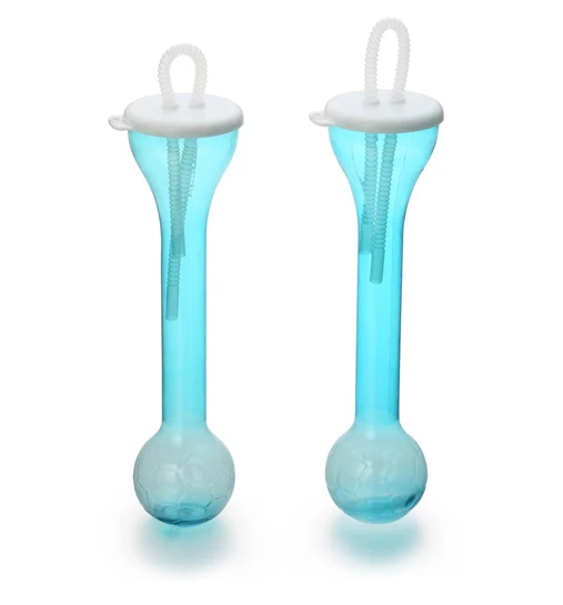 15 OZ Plastic Slush Yard Glass Football Yard Cup With Lid And Straw For Wine Beer Juice