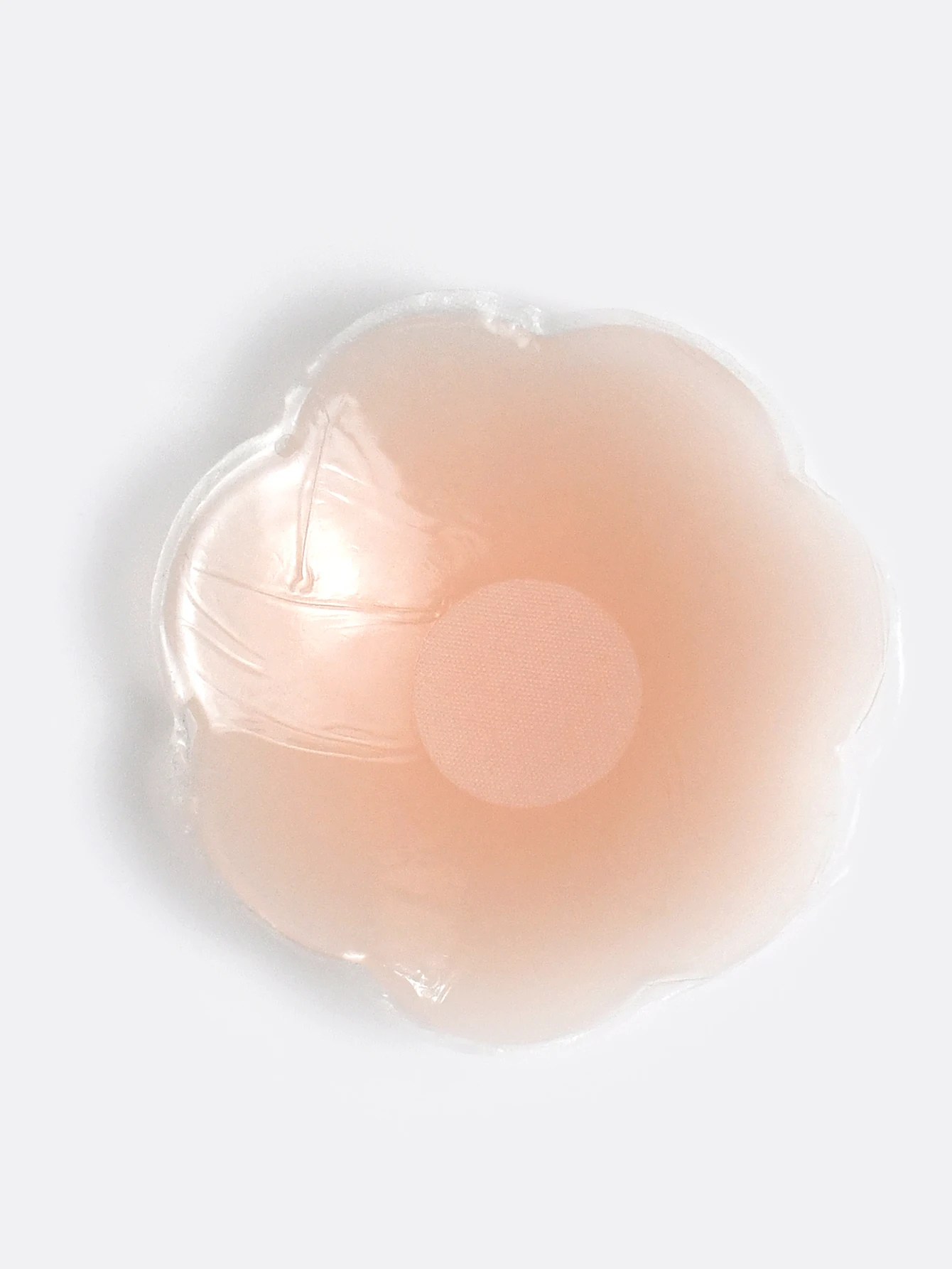Fashion Strapless 6.5cm Silicone Breast Petals Reusable Invisible Nipple Cover Lift Adhesive Sticker Washable Opaque Case