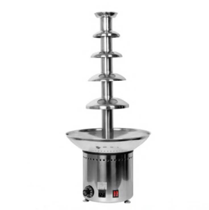 Chocolate Fountain 5 layers S.S 304 commercial catering hotelware restaurant machine large wedding Celebraties Party Equipment