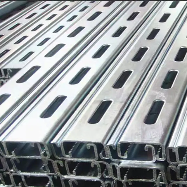 High Quality Hot Selling 41x41x2.0 Carbon Steel Strut Channel,C Channel,Galvanized Steel Channel
