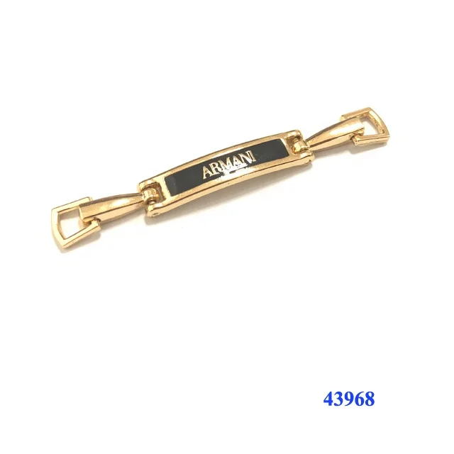 Cheap prices metal paint shoe chain for men footwear accessories 63 mm