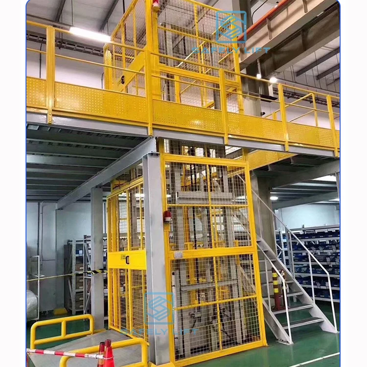 1-10Tons Capacity With CE Hydraulic Freight Elevator Cargo Lift for Warehouse Lift Platform With Price