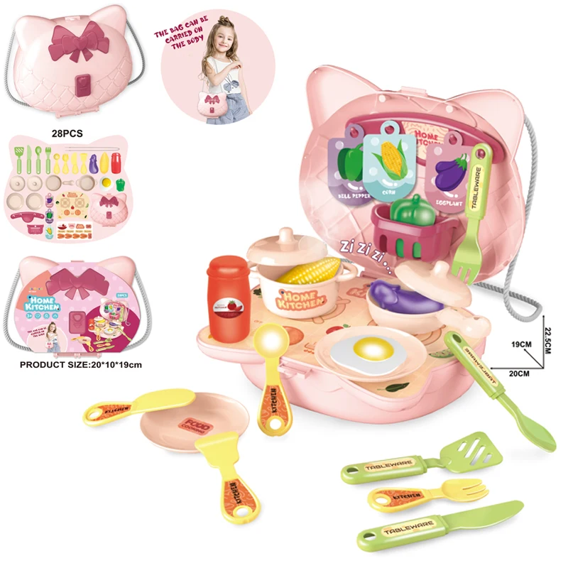 HYUE Cheap Shoulder Bag Animal Pretend Play Series Kids Educational Mini Doctor Medical Toy for Boy and Girl