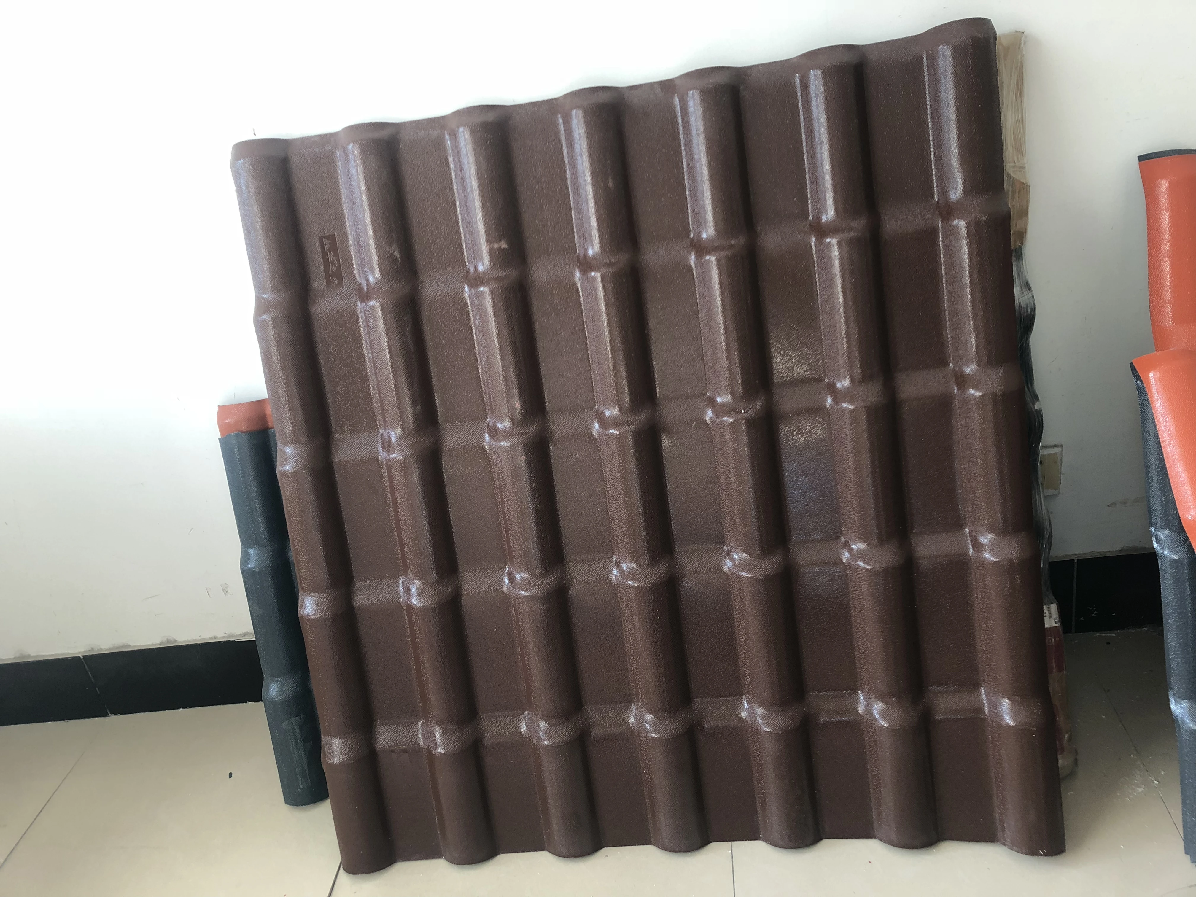 Fire resistance ASA resin roof tile pvc roof upvc sheet