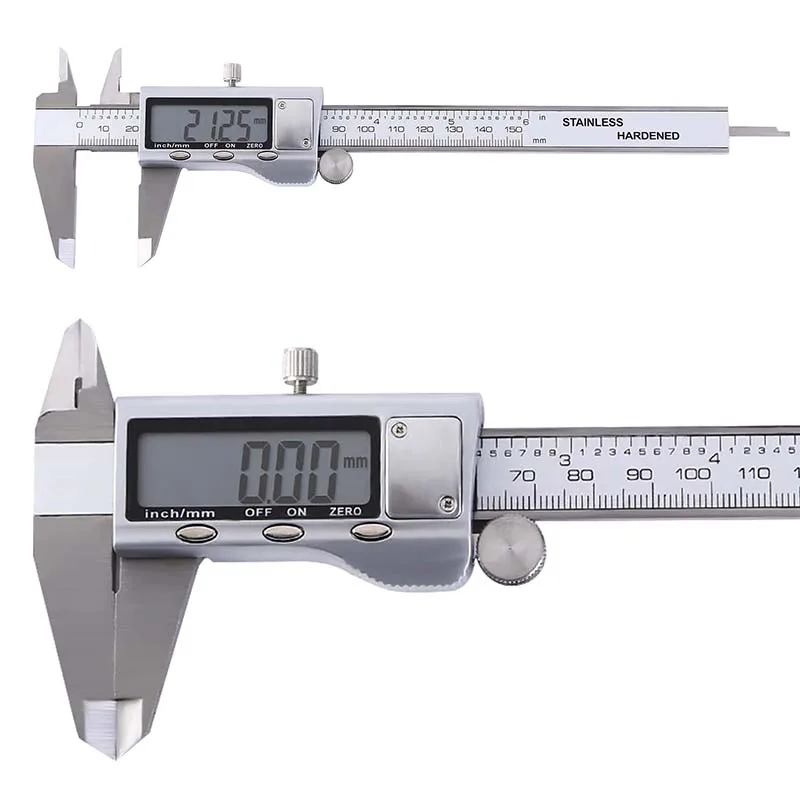 150mm 6 inch Stainless Steel hardened Electronic Digital Caliper Digital Vernier Caliper